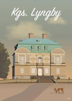Kongens Lyngby Eremitageslottet Plakat