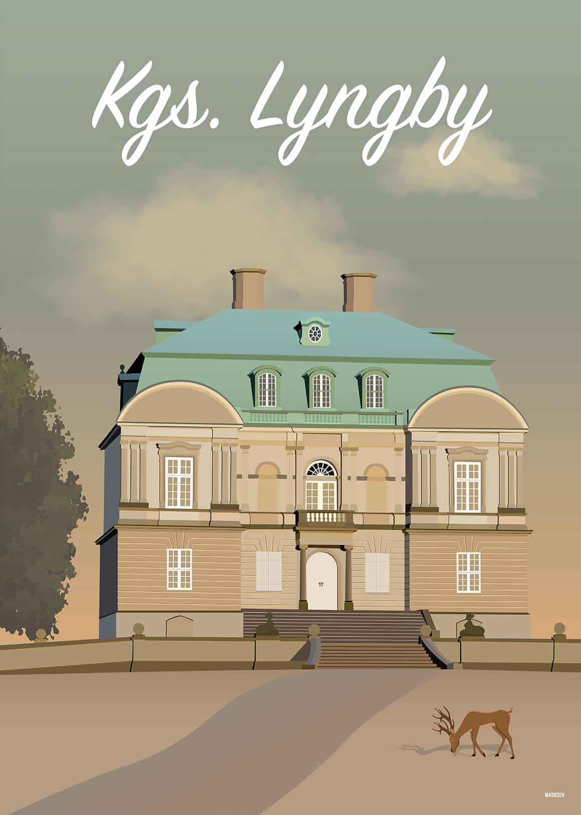 Kongens Lyngby Eremitageslottet Plakat