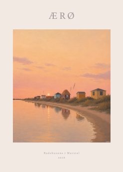 Ærø Marstal Badehuse Plakat