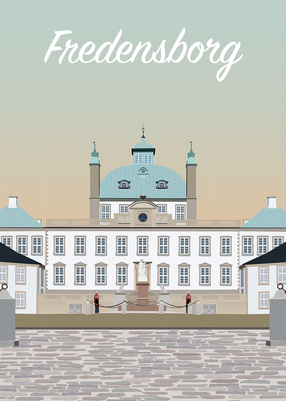Fredensborg Slot Plakat