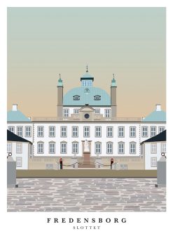 Fredensborg Slot Plakat