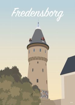 Fredensborg Vandtårn Plakat