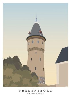 Fredensborg Vandtårn Plakat