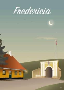 Fredericia Prinsens Port Plakat