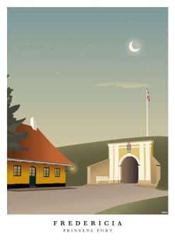 Fredericia Prinsens Port Plakat