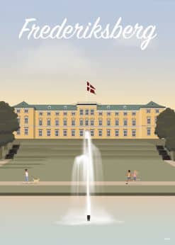 Frederiksberg Slot Plakat