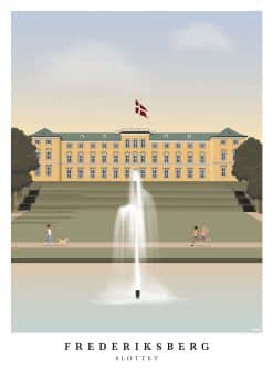 Frederiksberg Slot Plakat