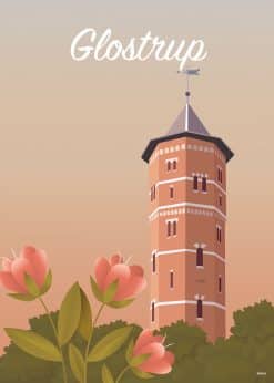 Glostrup Det Gamle Vandtårn Plakat