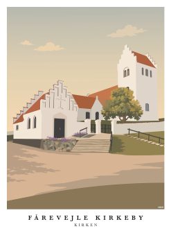 Fårevejle Kirkeby Kirke Plakat