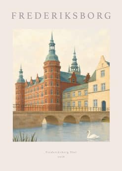 Hillerød Frederiksborg Slot Plakat