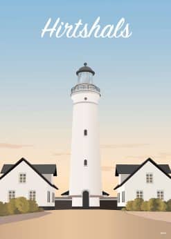 Hirtshals Fyr Plakat