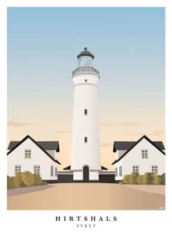 Hirtshals Fyr Plakat