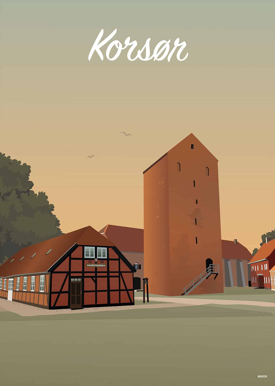 Korsør Fæstning Plakat