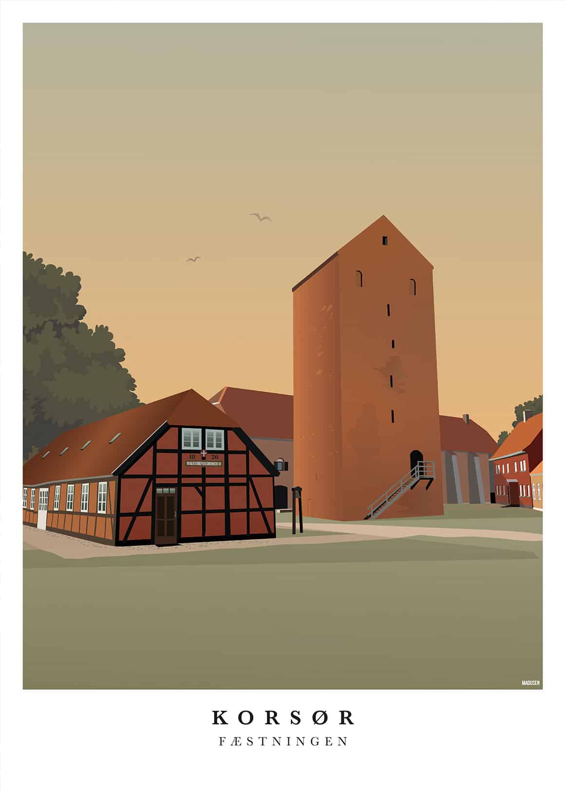 Korsør Fæstning Plakat