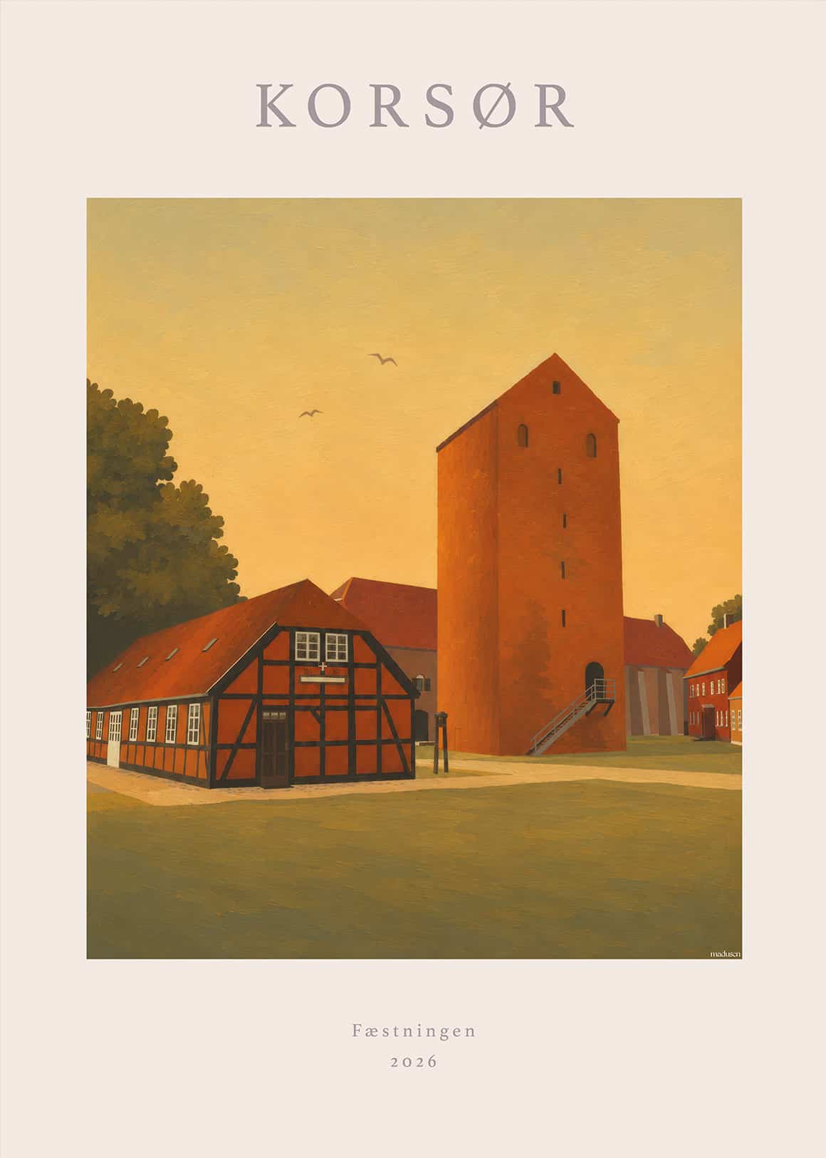 Korsør Fæstning Plakat