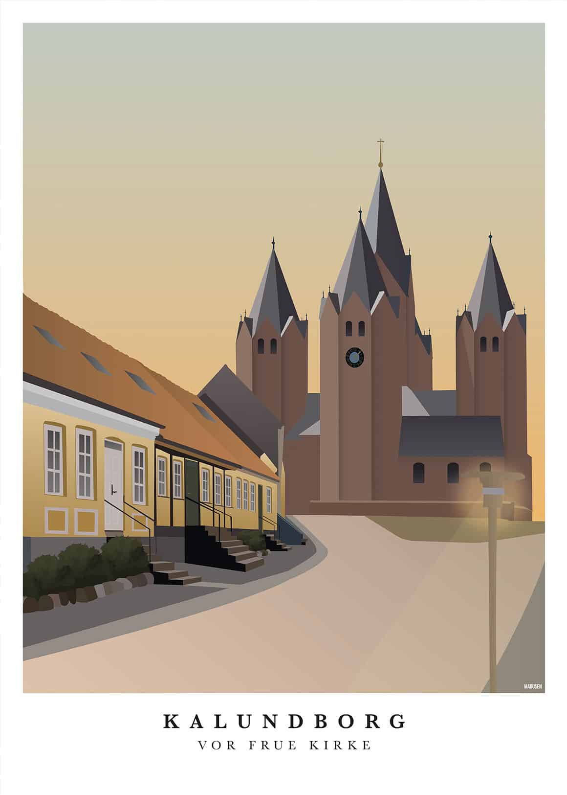 Kalundborg Vor Frue Kirke Plakat