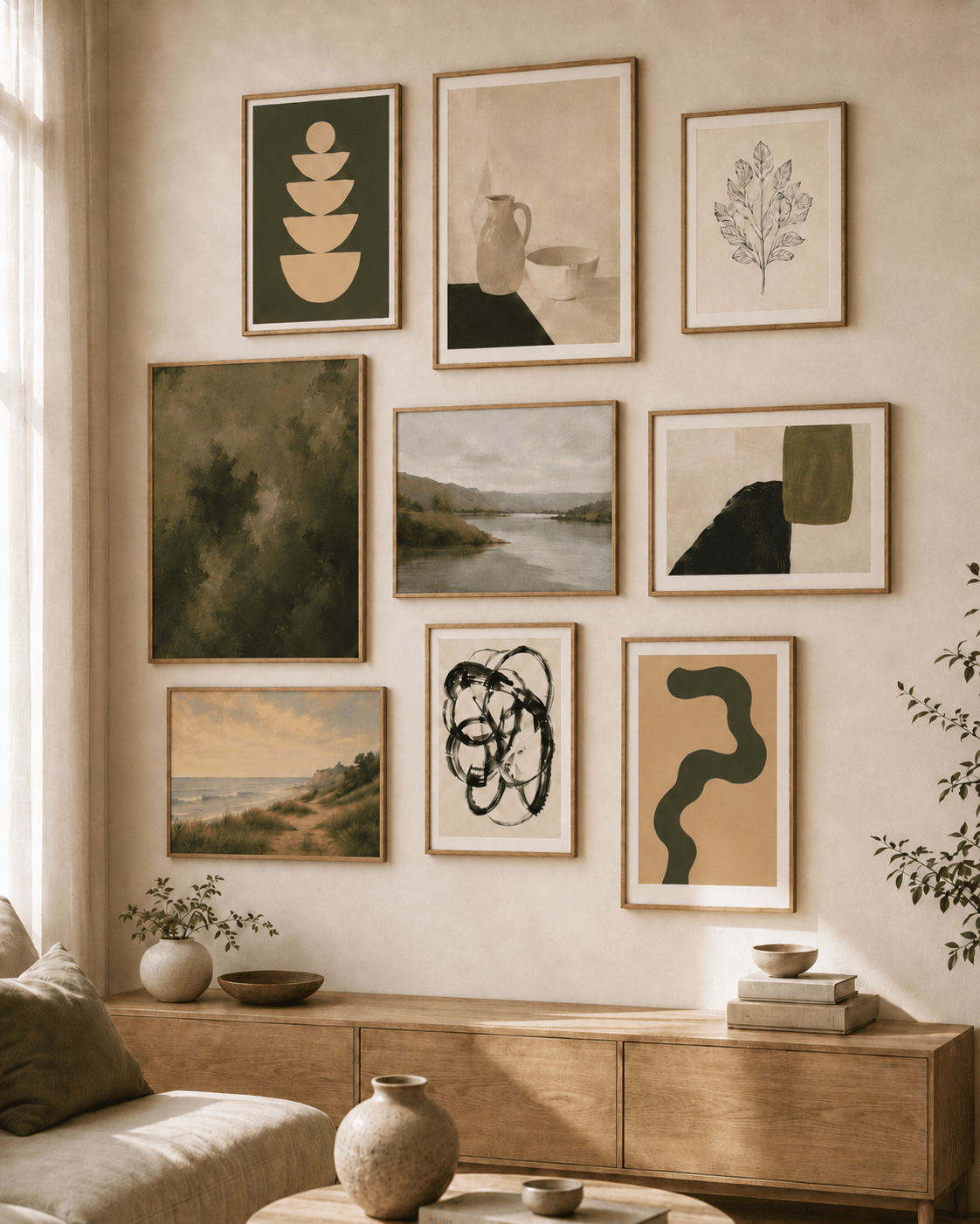 Balanced Shapes Plakat - Billede 2