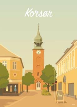 Korsør Algade Skt- Povls Kirke Plakat
