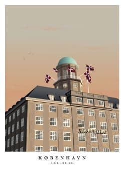København Axelborg Plakat