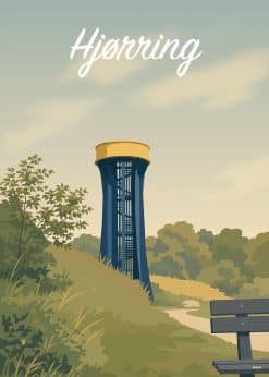 Hjørring Bjerge Plakat