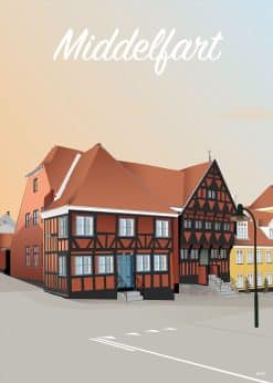 Middelfart Henner Friisers Hus Plakat