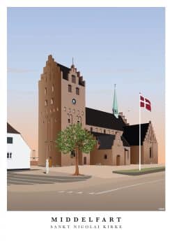 Middelfart Sankt Nicolai Kirke Plakat