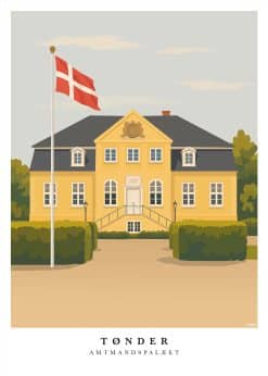 Tønder Amtmandspalæet Plakat