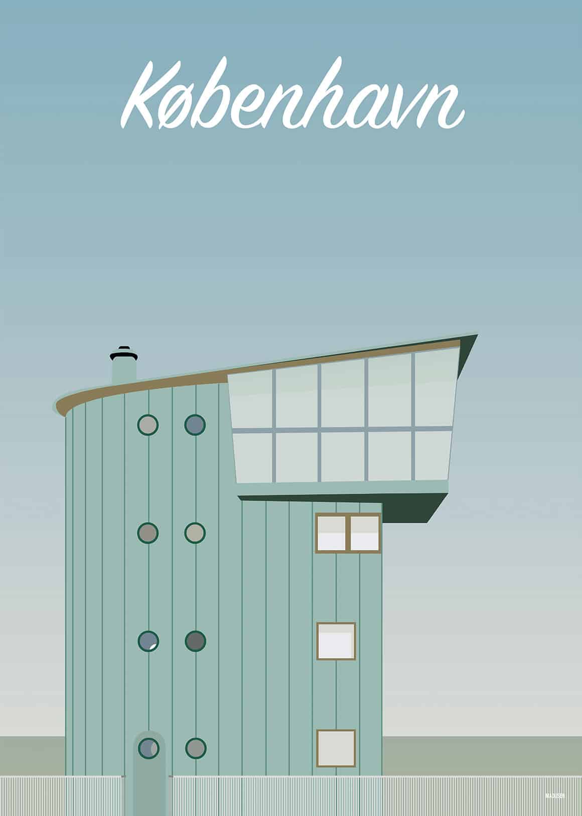 København Langebro Plakat