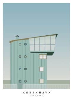 København Langebro Plakat