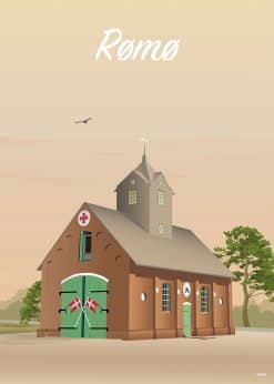 Rømø Den Gamle Redningsstation Plakat
