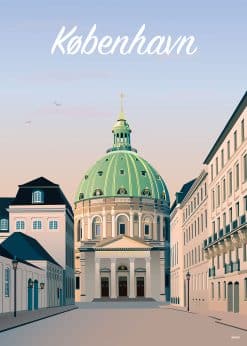 København Marmorkirken Plakat