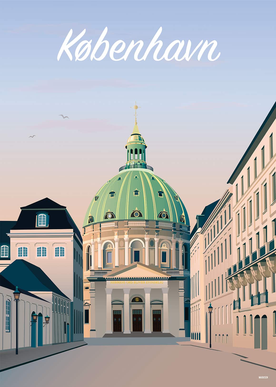 København Marmorkirken Plakat
