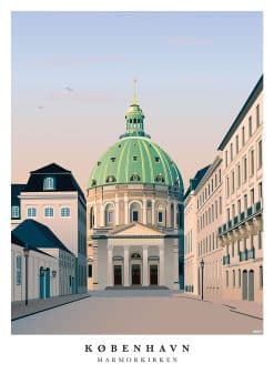 København Marmorkirken Plakat