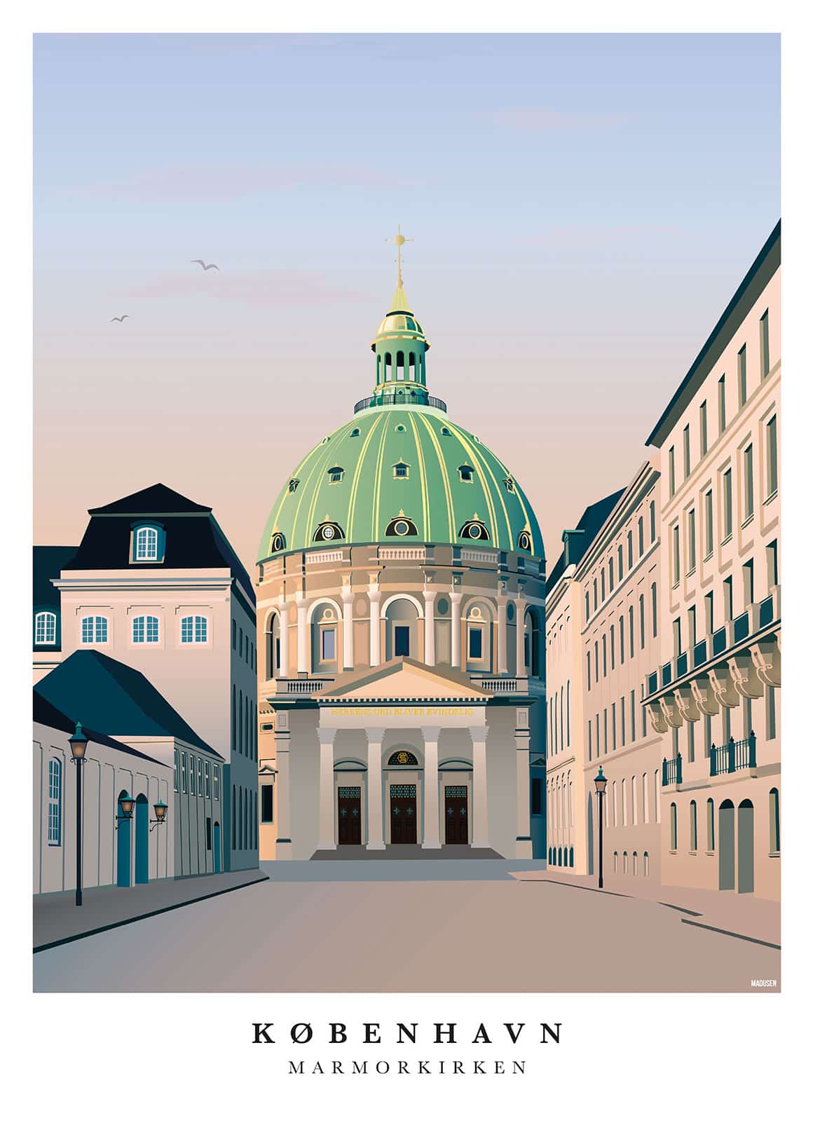 København Marmorkirken Plakat