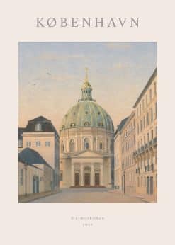 København Marmorkirken Plakat