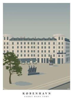 København Sankt Hans Torv Plakat