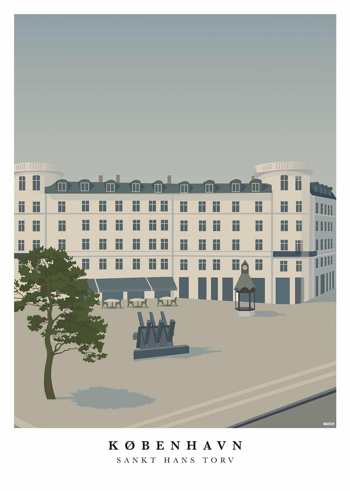 København Sankt Hans Torv Plakat