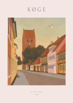 Køge Kirkestræde Plakat