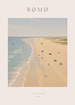 Rømø Lakolk Strand Plakat