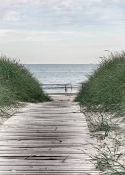 Blåvand Hvidbjerg Strand Plakat