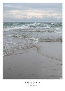 Skagen Grenen Plakat