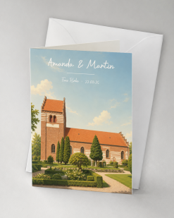 Faxe Kirke Postkort