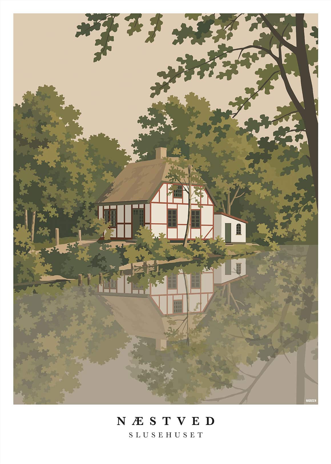 Næstved Slusehuset Plakat