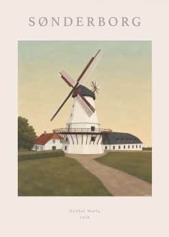 Sønderborg Dybbøl Mølle Plakat