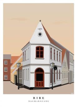 Ribe Dagmarsgade Plakat
