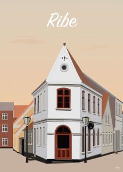 Ribe Dagmarsgade Plakat