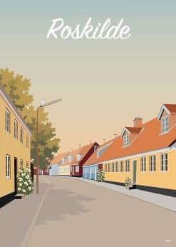 Roskilde Blågårdsstræde Plakat