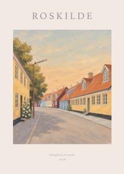 Roskilde Blågårdsstræde Plakat