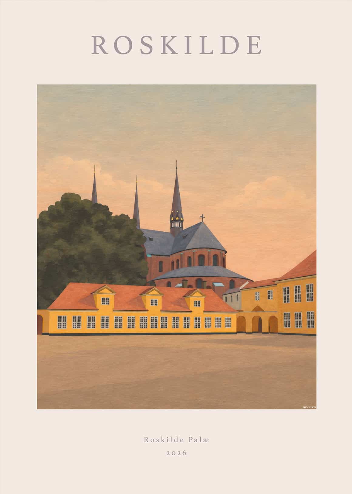 Roskilde Palæ Plakat