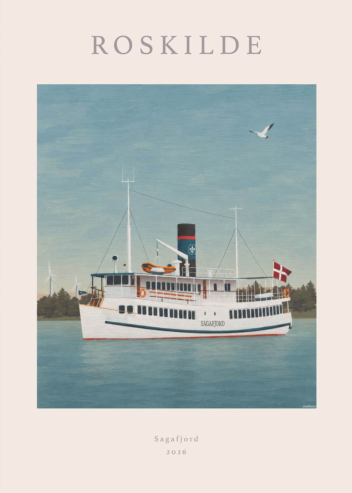 Roskilde Sagafjord Plakat